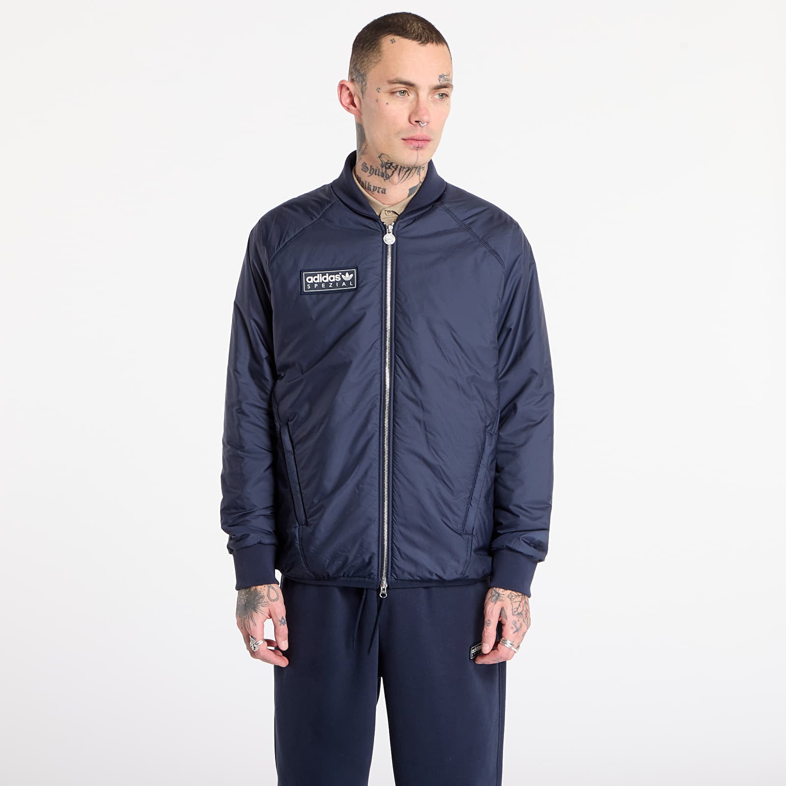 Jakker til mænd adidas SPZL Bramhope Blouson Night Navy