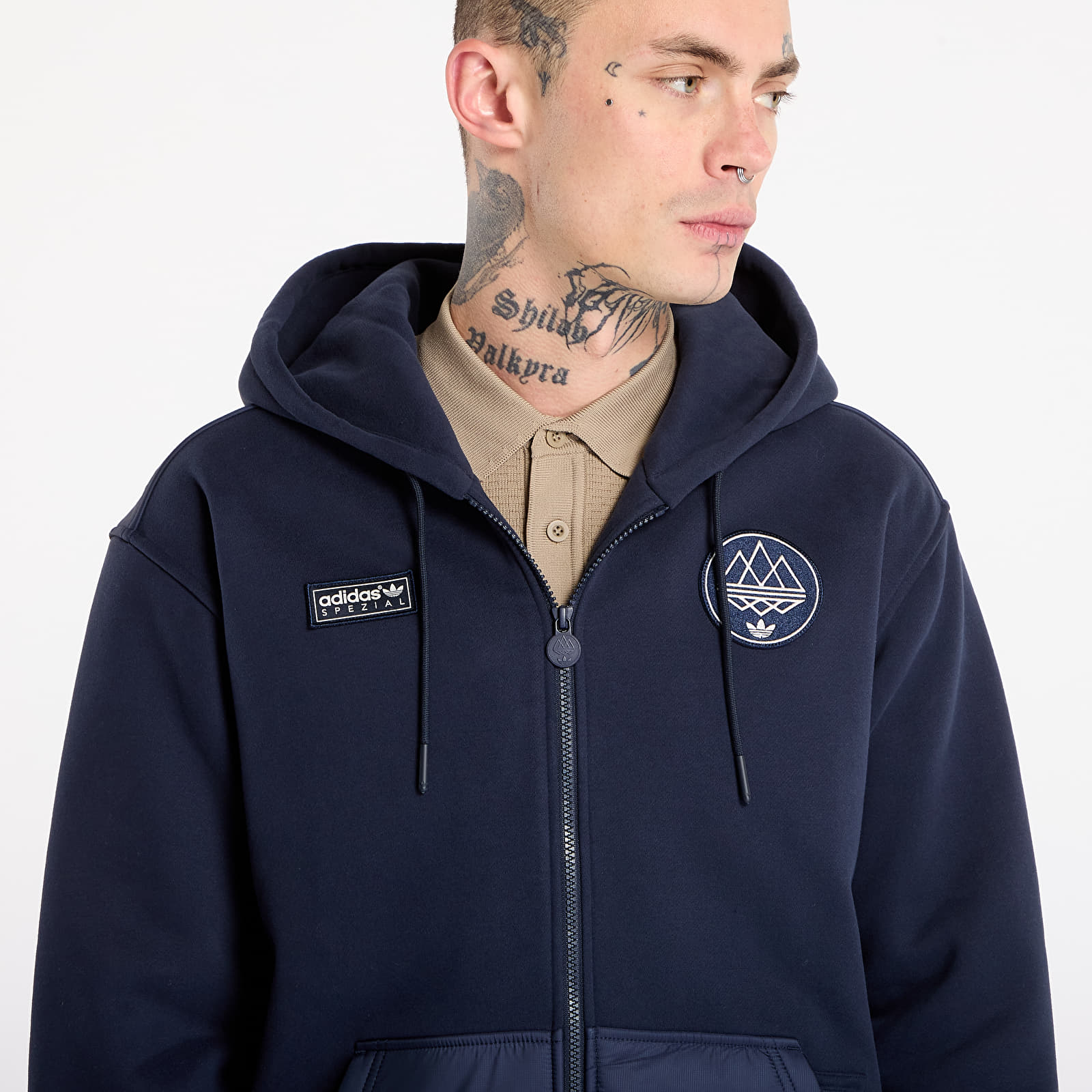 Casacos com capuz para homem adidas Spezial Wilpshire H Night Navy