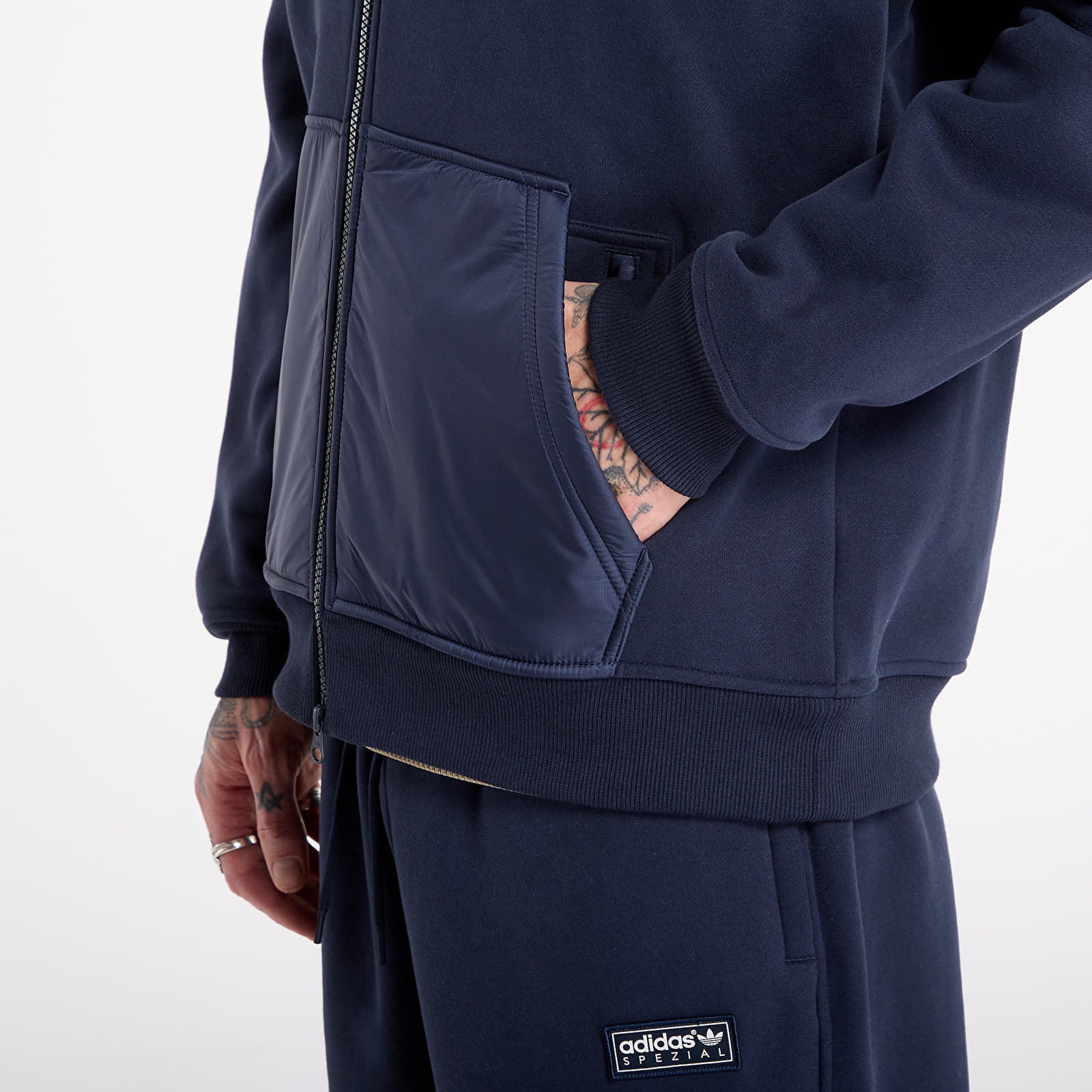 Casacos com capuz para homem adidas Spezial Wilpshire H Night Navy