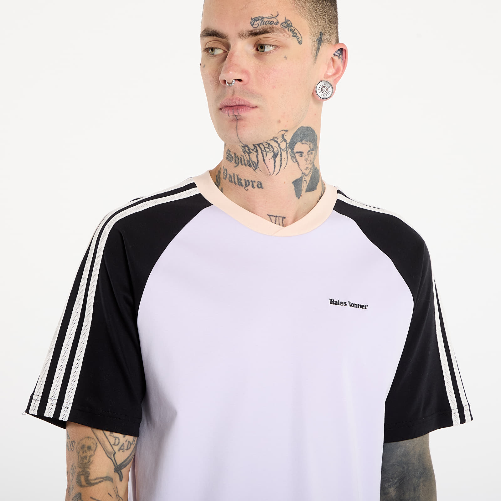 T-shirts de homem adidas x Wales Bonner Cali T-Shirt Purple Tint