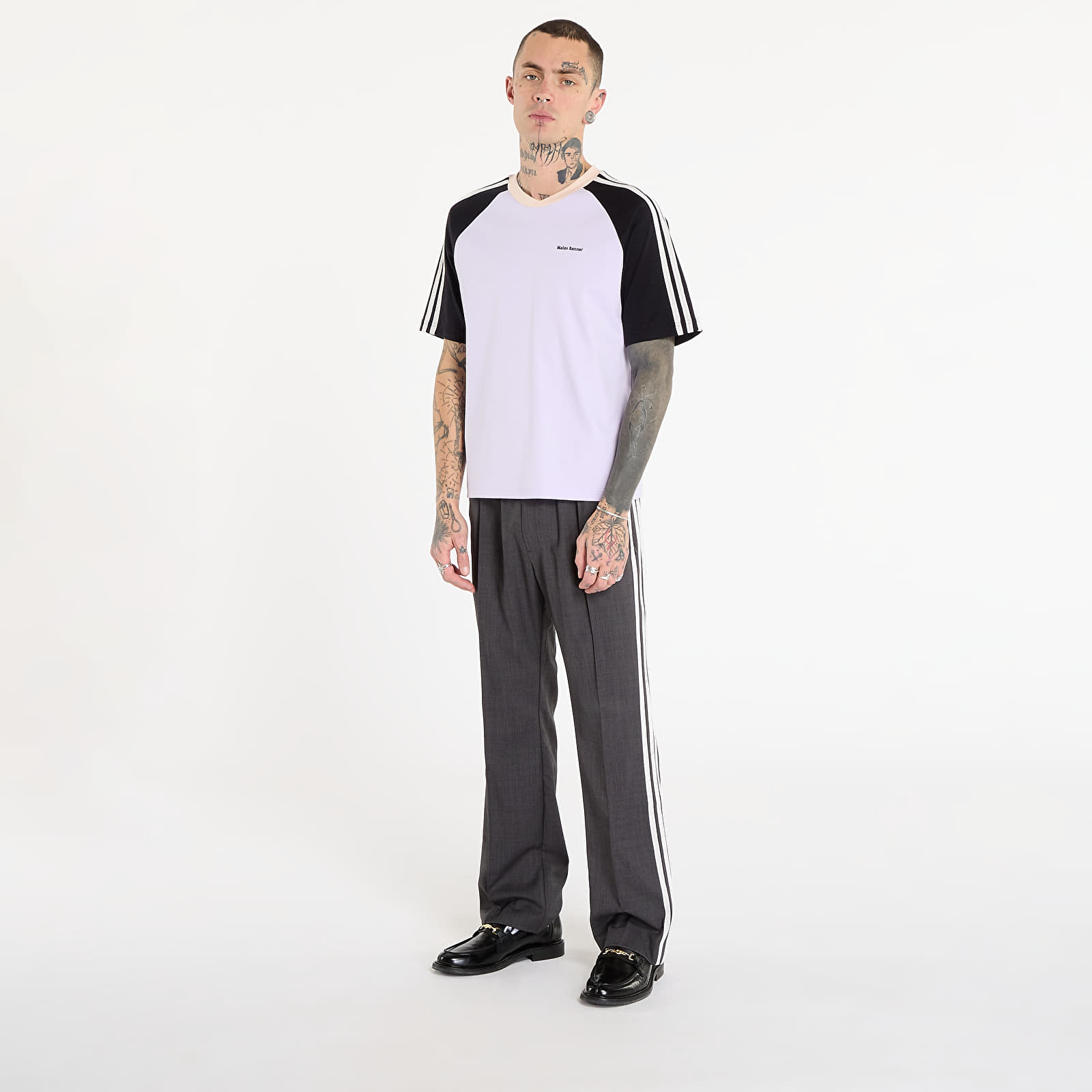 T-shirts de homem adidas x Wales Bonner Cali T-Shirt Purple Tint