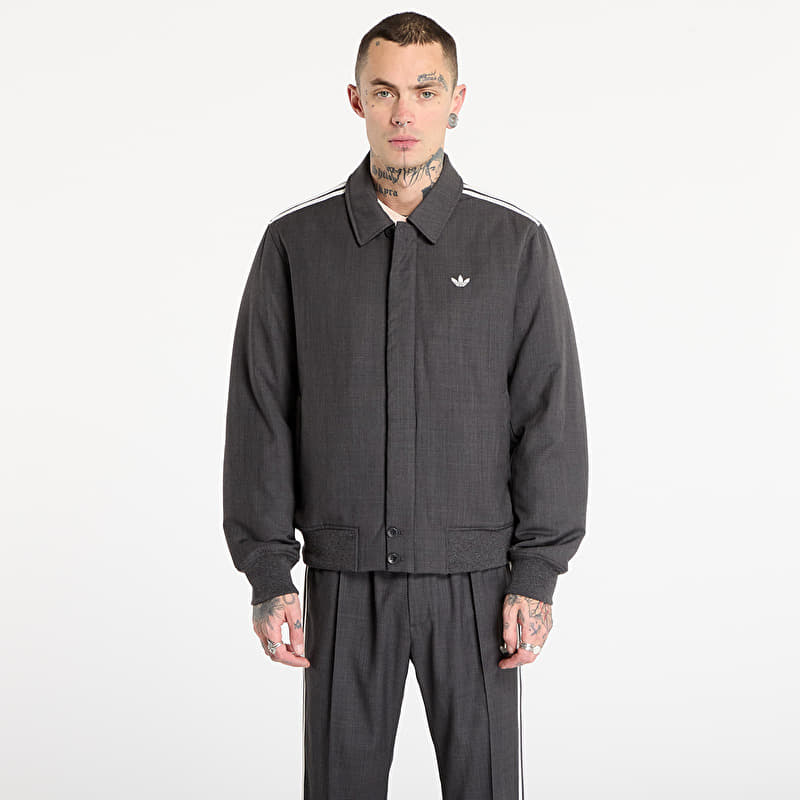 Jacke adidas x Wales Bonner Wool Blouson Dark Grey Heather/ Night Navy