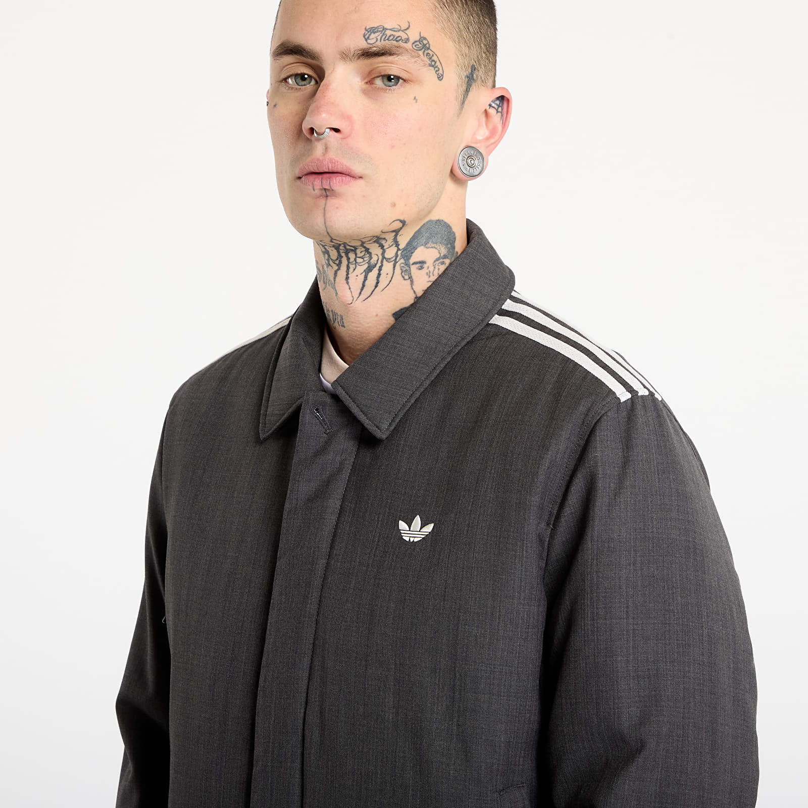 Чоловічі піджаки adidas x Wales Bonner Wool Blouson Dark Grey Heather/ Night Navy