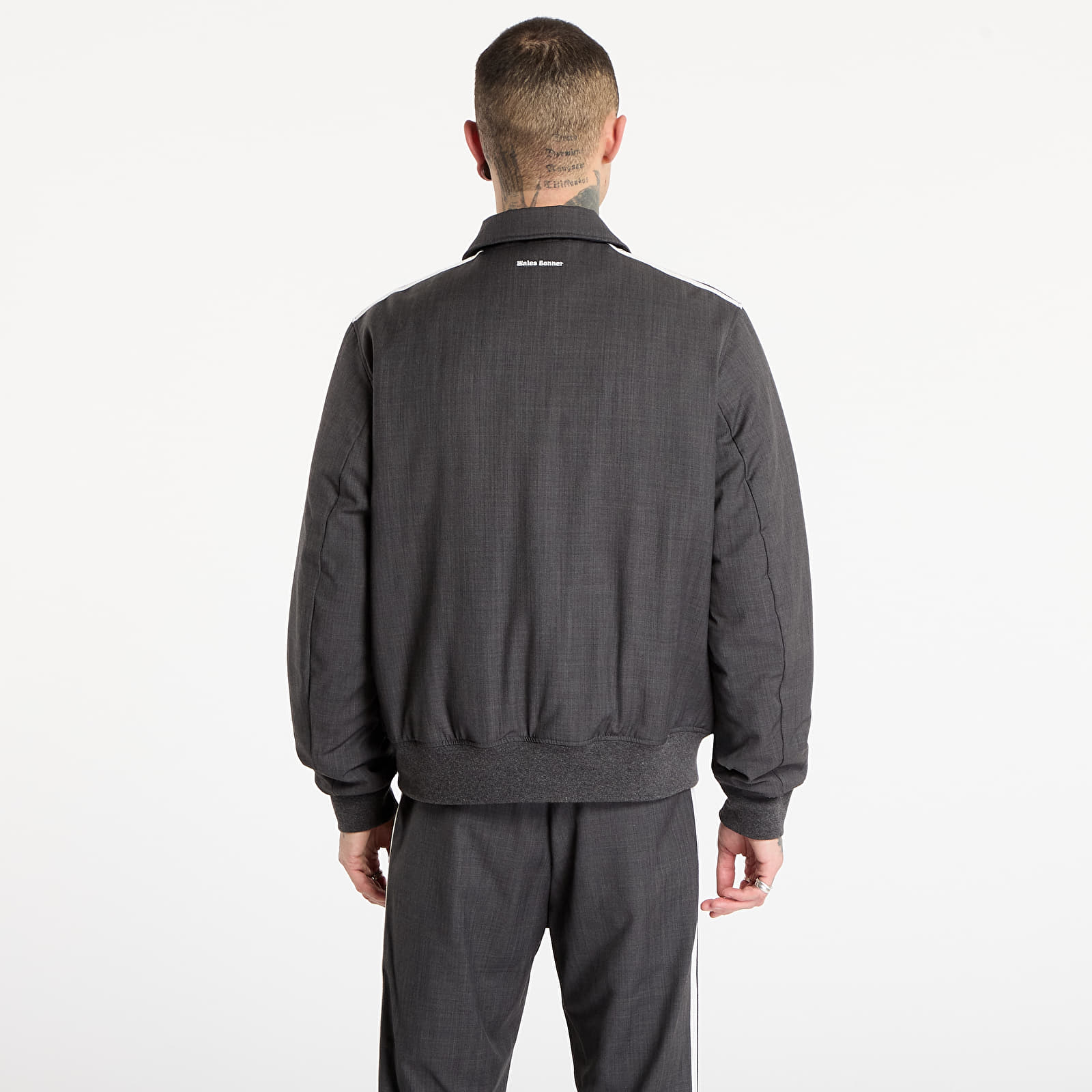 Чоловічі піджаки adidas x Wales Bonner Wool Blouson Dark Grey Heather/ Night Navy