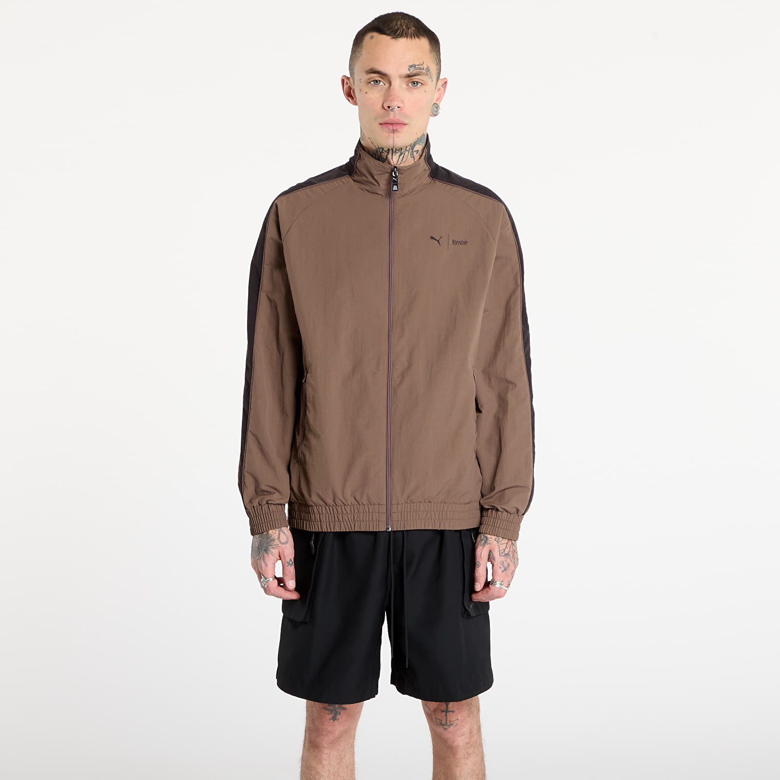 Jacken Puma x RIPNDIP T7 Oversized Track Jacket Flat Bronze