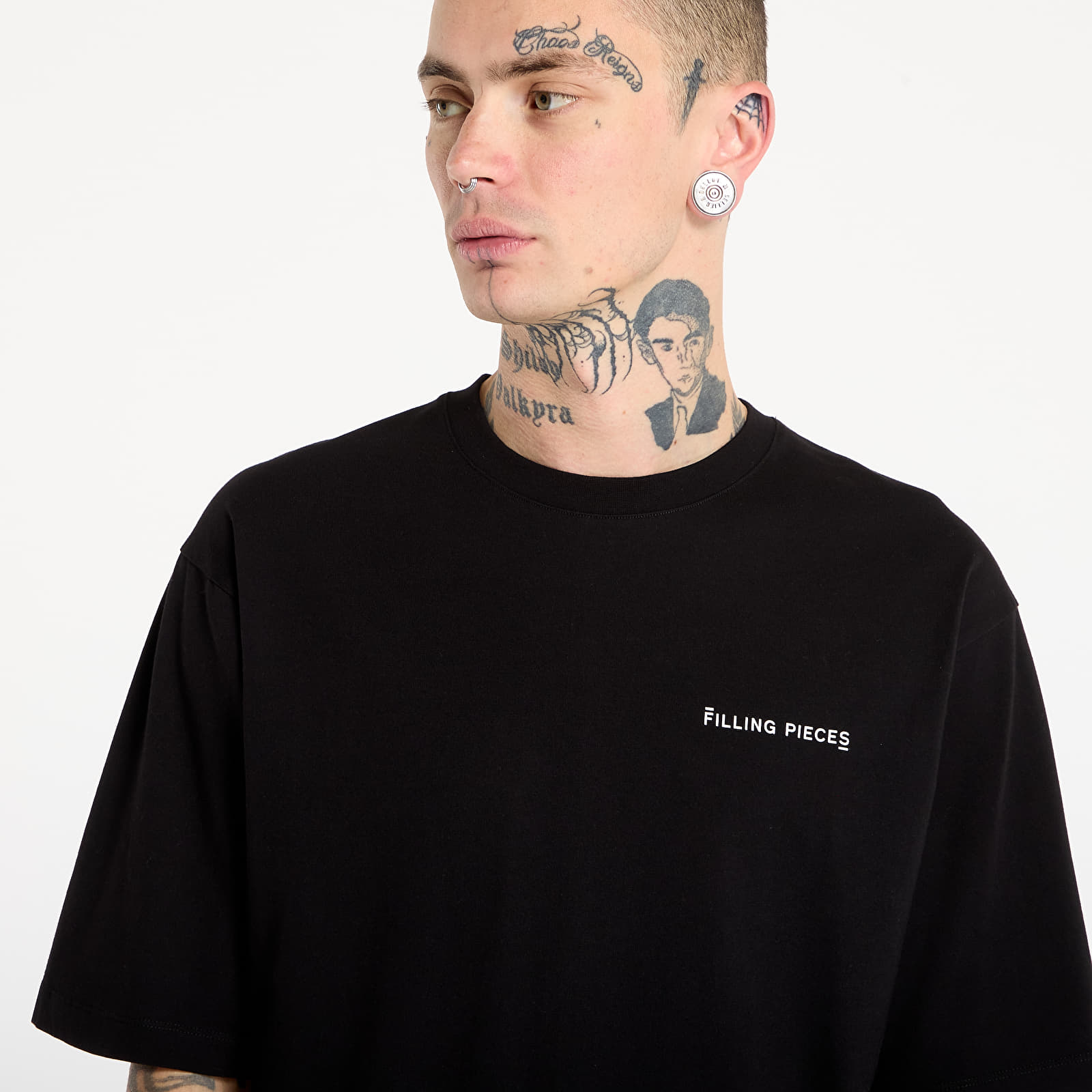 T-paidat Filling Pieces T-Shirt Boxy Black