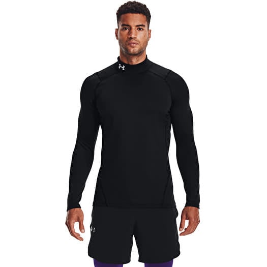 T-shirt Under Armour Cg Armour Fitted Mock Black/ White