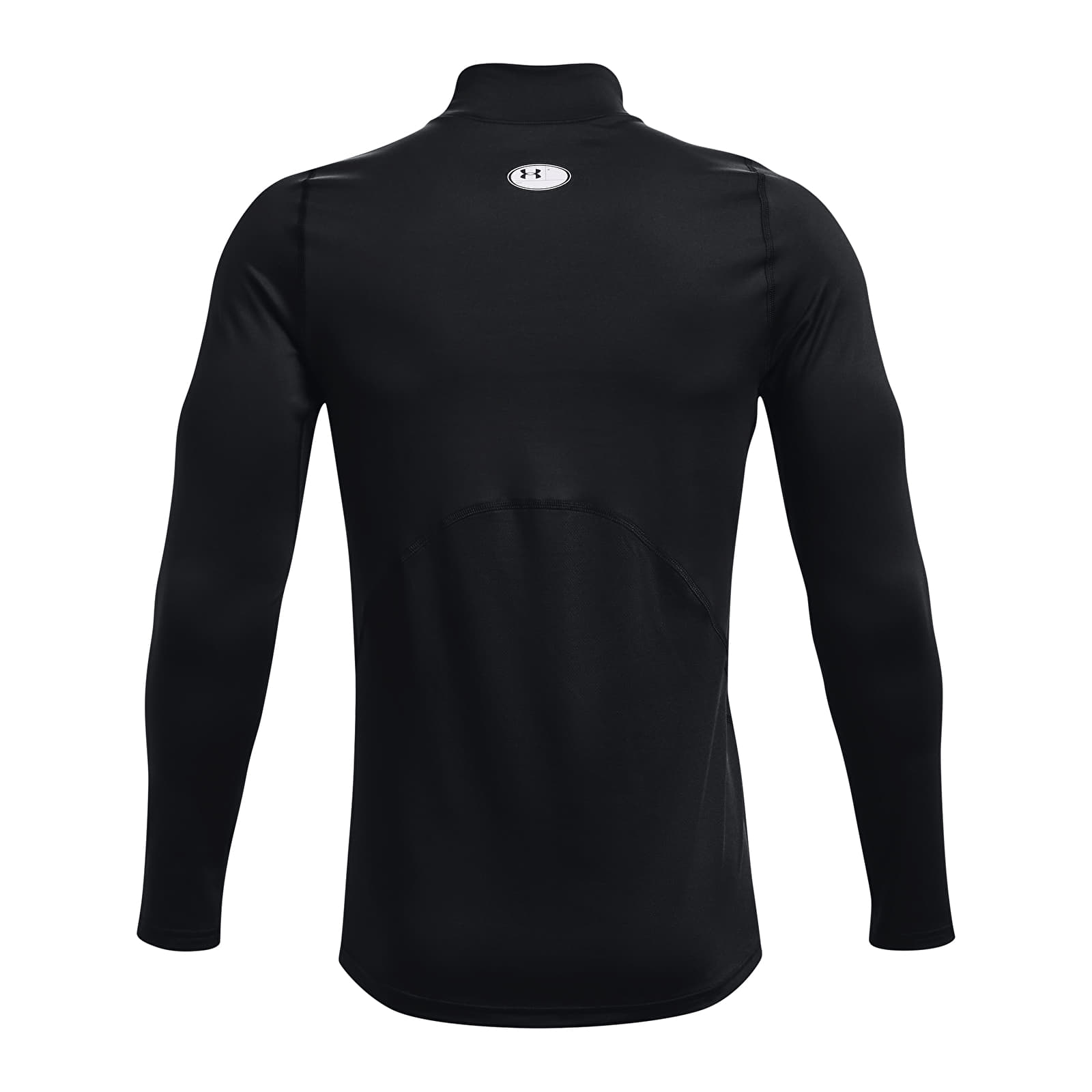   Μπλούζες Under Armour Cg Armour Fitted Mock Black/ White