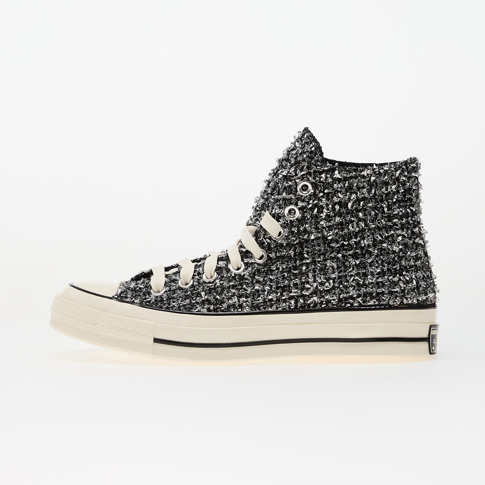 Levně Tenisky Converse Chuck 70 Black/ Silver/ Egret
