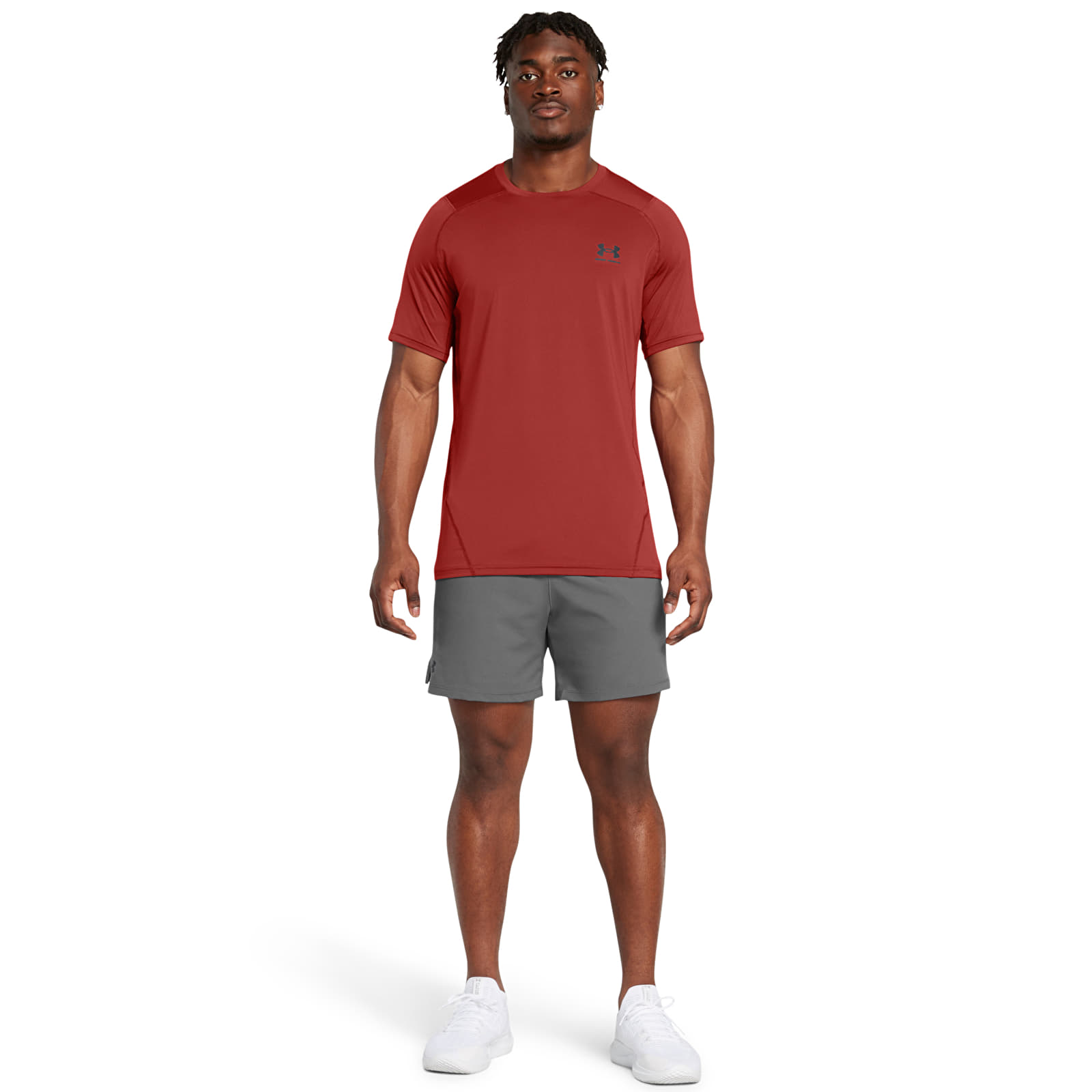 Moške kratke hlače Under Armour Vanish Woven 6In Shorts Gray