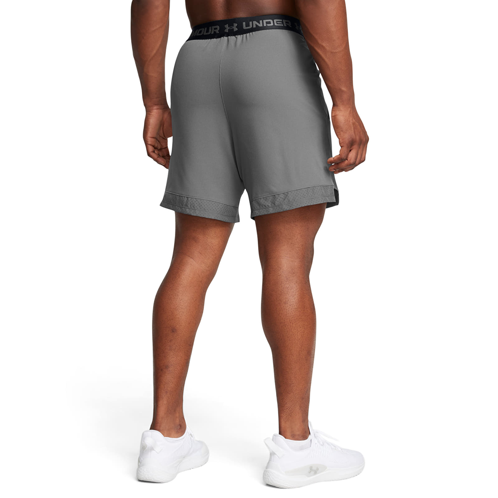 Moške kratke hlače Under Armour Vanish Woven 6In Shorts Gray