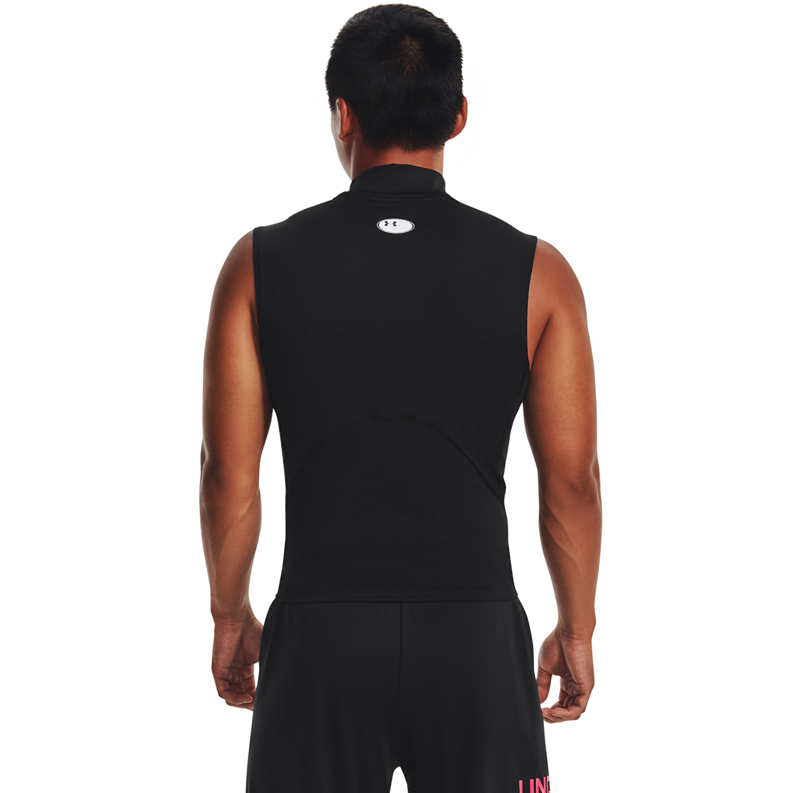 Men's tank tops Under Armour Hg Armour Comp Mock Sl Black