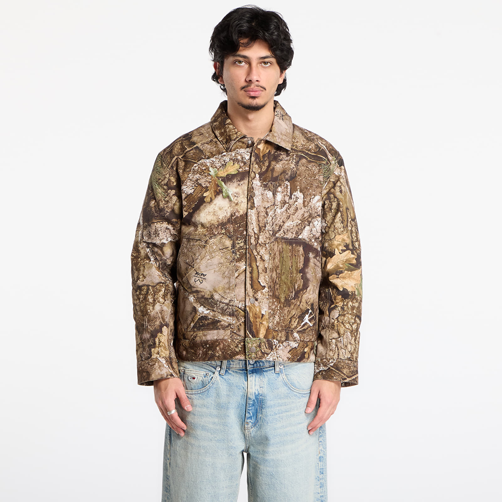 Jachetă Jordan Flight Chicago Mens Realtree Jacket Medium Olive/ Sail L