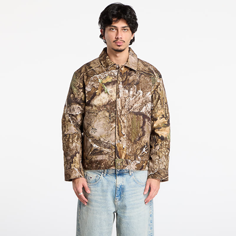 Jakke Jordan Flight Chicago Men's Realtree Jacket Medium Olive/ Sail