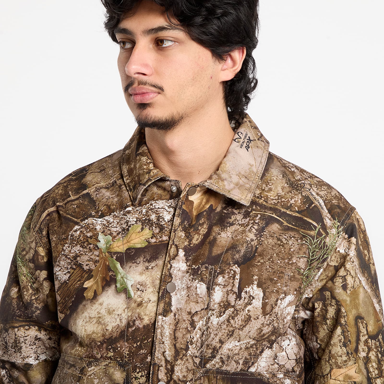Jakker til mænd Jordan Flight Chicago Men's Realtree Jacket Medium Olive/ Sail