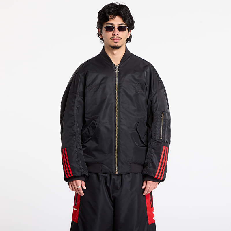 Takki adidas x Willy Chavarria Satin Bomber Jkt Black