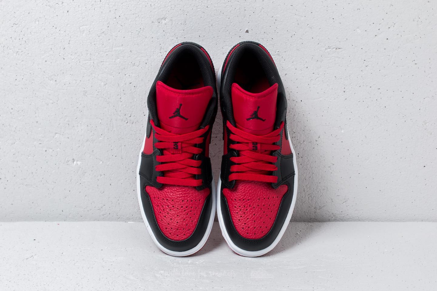 Încălțăminte și sneakerși pentru bărbați Air Jordan 1 Low Gym Red/ Black-White