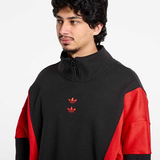 adidas x Willy Chavarria Watsonville Mockneck Jumper Black/ Red