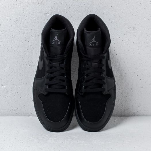 Men's shoes Air Jordan Mid Black/ Dark Grey-Black (554724-050 - Main Image