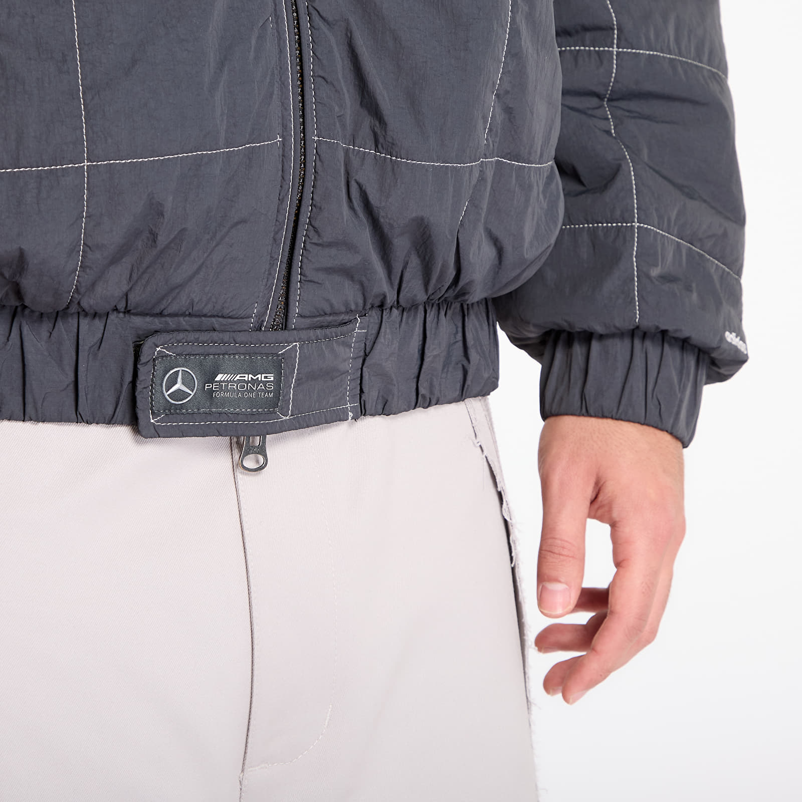 Men's jackets adidas Bad Bunny X Mercedes - Amg Petronas Formula One Team Jacket Dgh Solid Grey