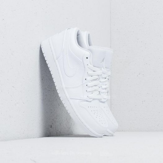 Pure white jordan 1 deals