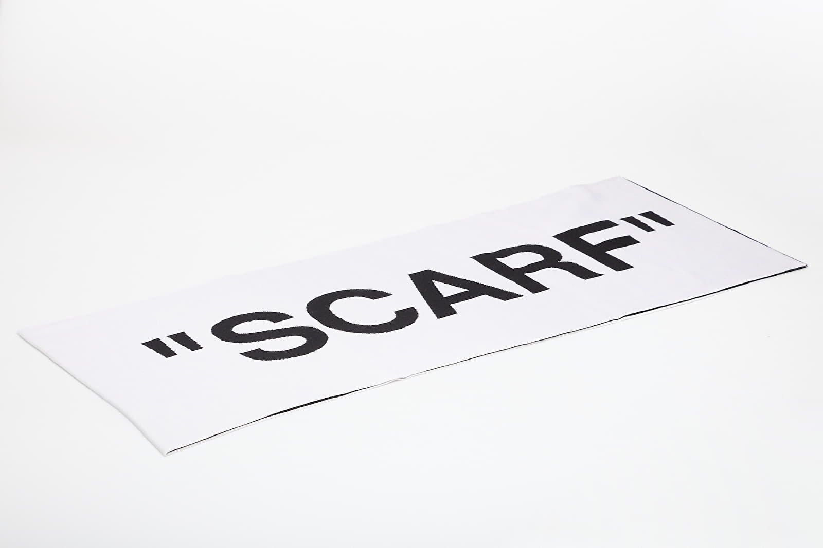 Schale Off-White Quotes Scarf White/ Black