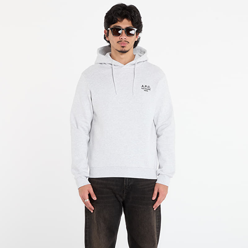 Mikina A.P.C. Standard Rue Madame UNISEX Hoodie Grey