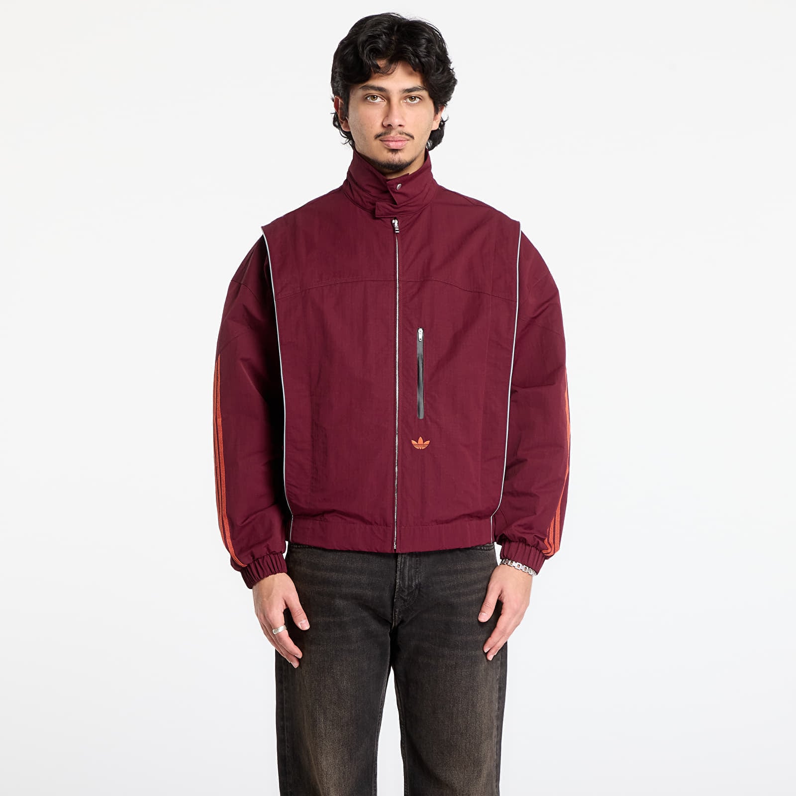 Jachetă adidas Venice Wind Jacket UNISEX Maroon/ Black M