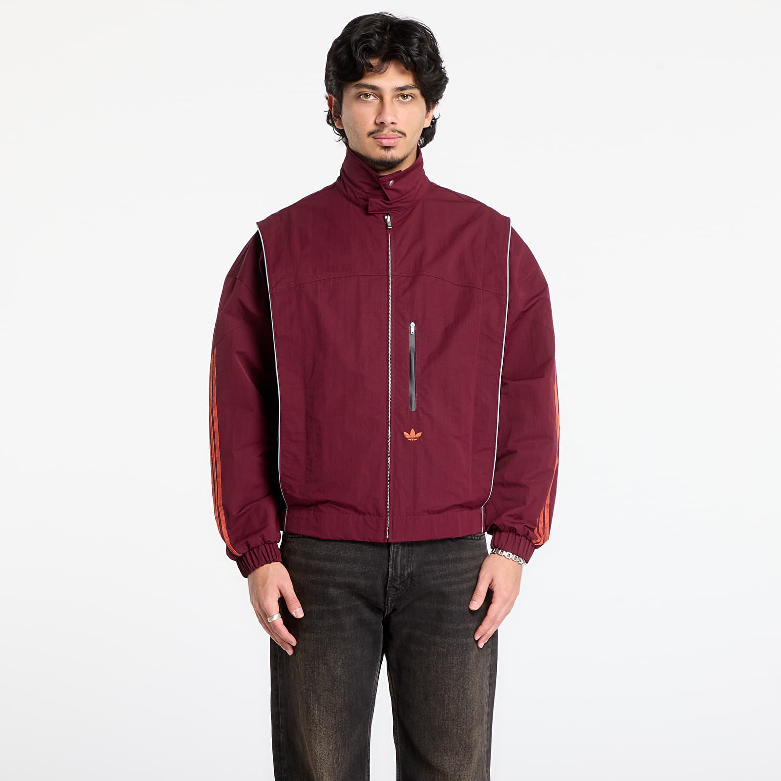 Jakas adidas Venice Wind Jacket UNISEX Maroon/ Black