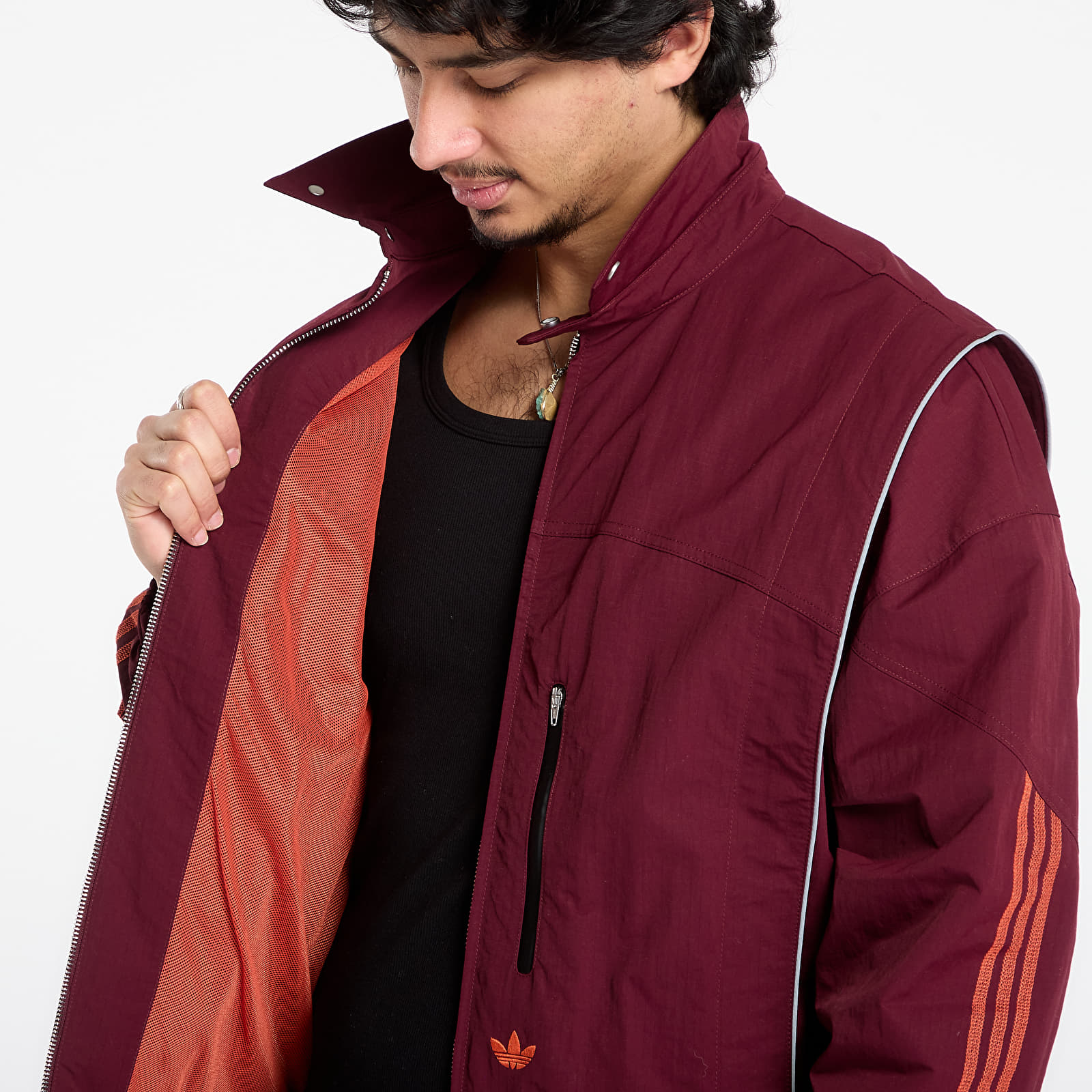 Jakas adidas Venice Wind Jacket UNISEX Maroon/ Black