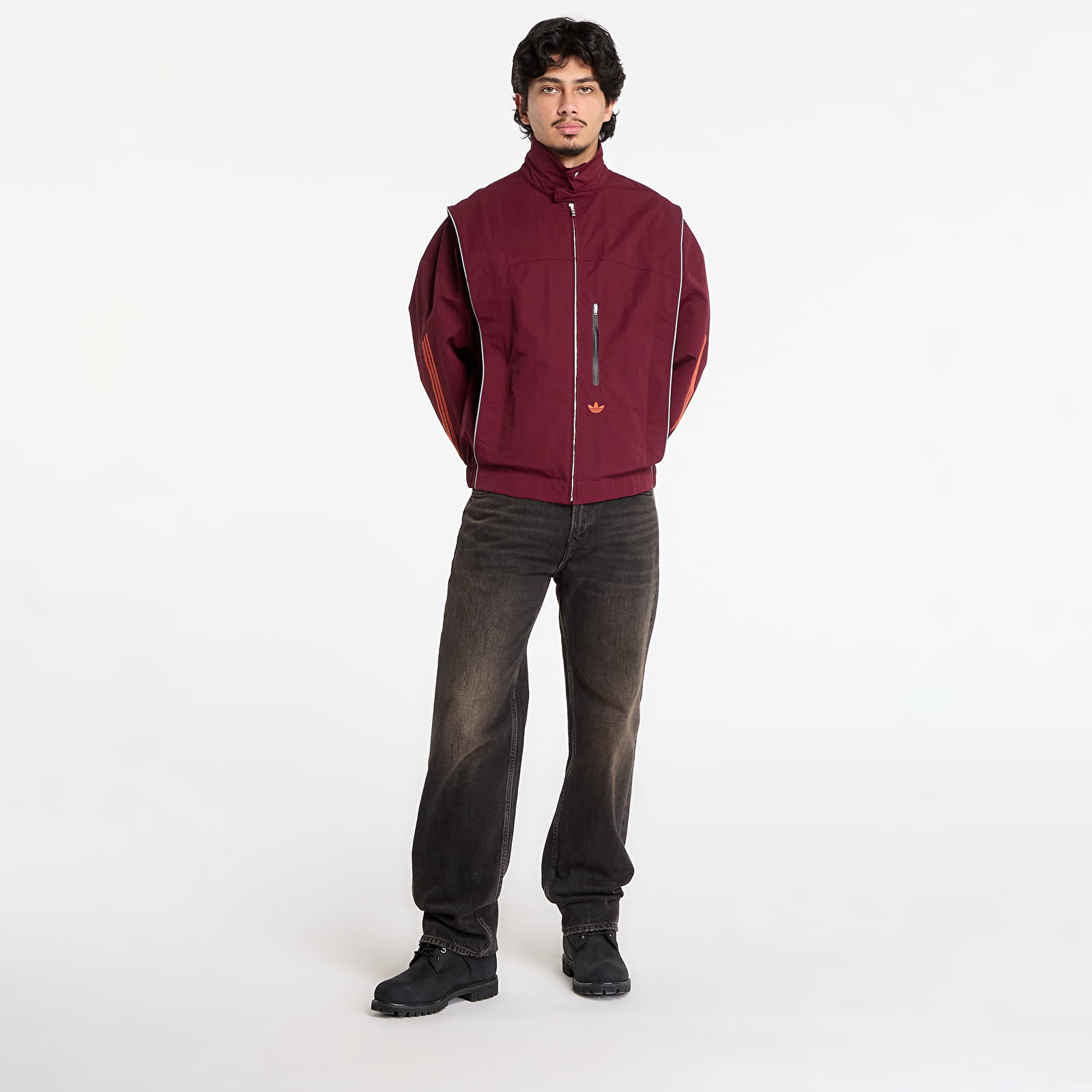 Jakas adidas Venice Wind Jacket UNISEX Maroon/ Black
