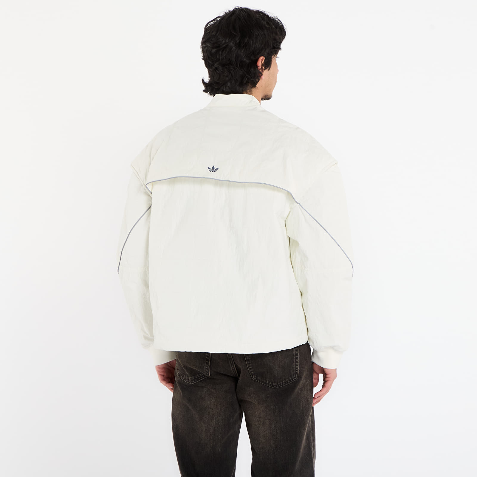 Jakker adidas Motor Ave Racer Jacket UNISEX  Off White/ Black