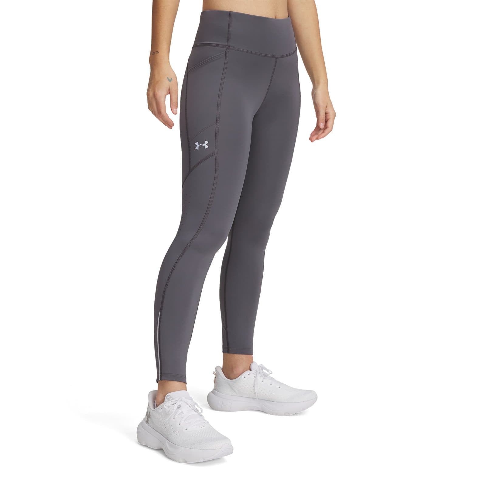 Colanți Under Armour Launch Ankle Tights Gray XS
