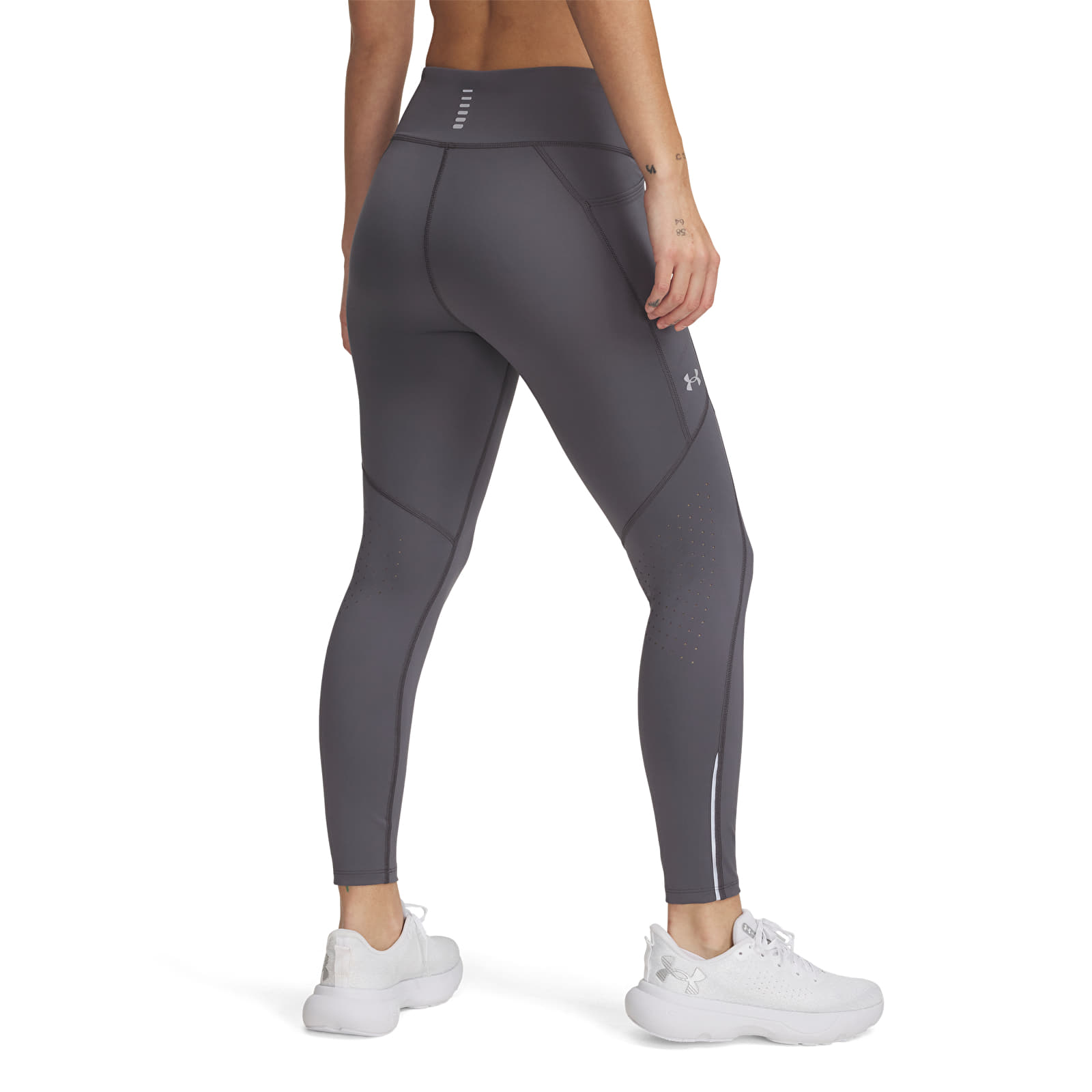 Retuusid naistele Under Armour Launch Ankle Tights Gray