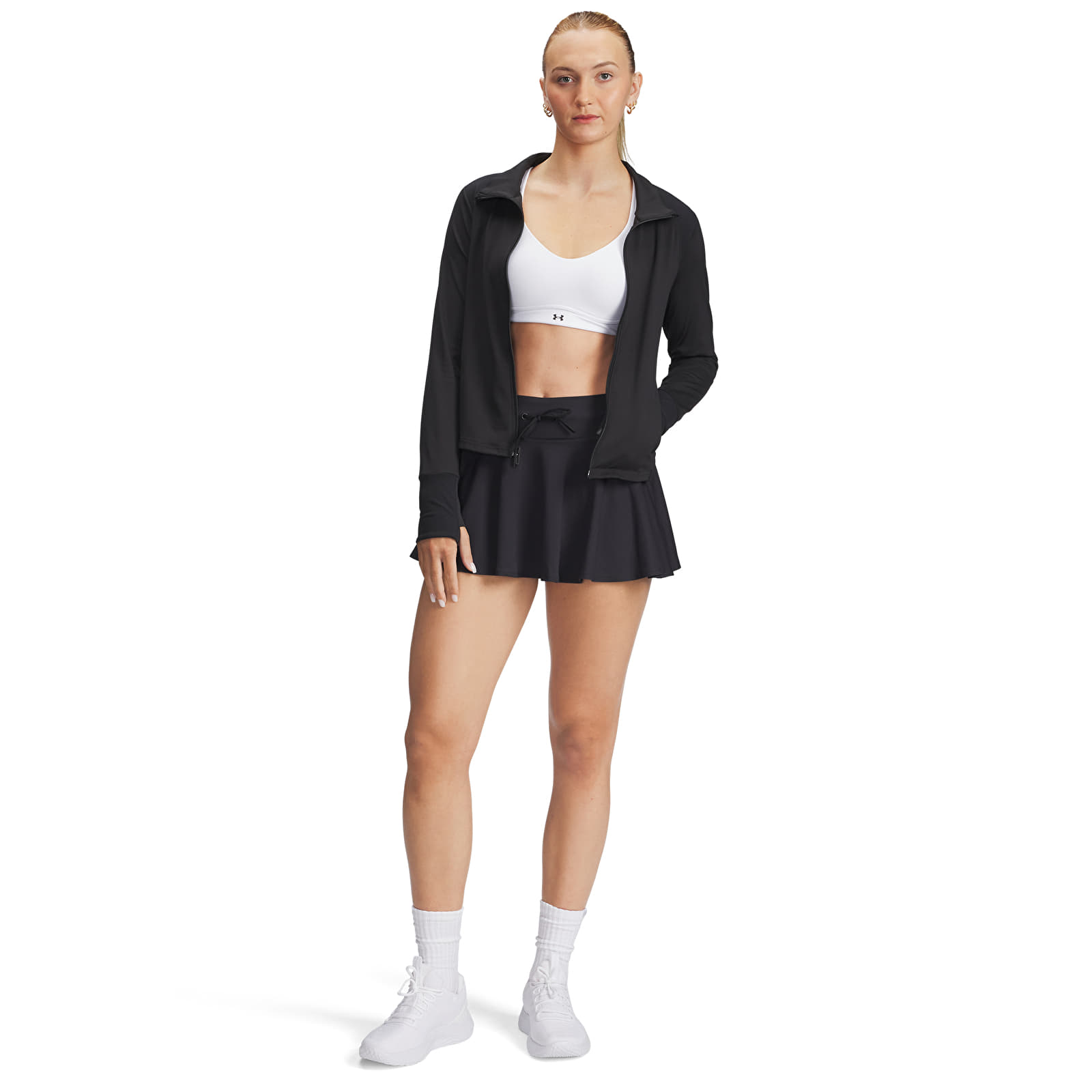 Hoodies für Frauen Under Armour Meridian Jacket Black