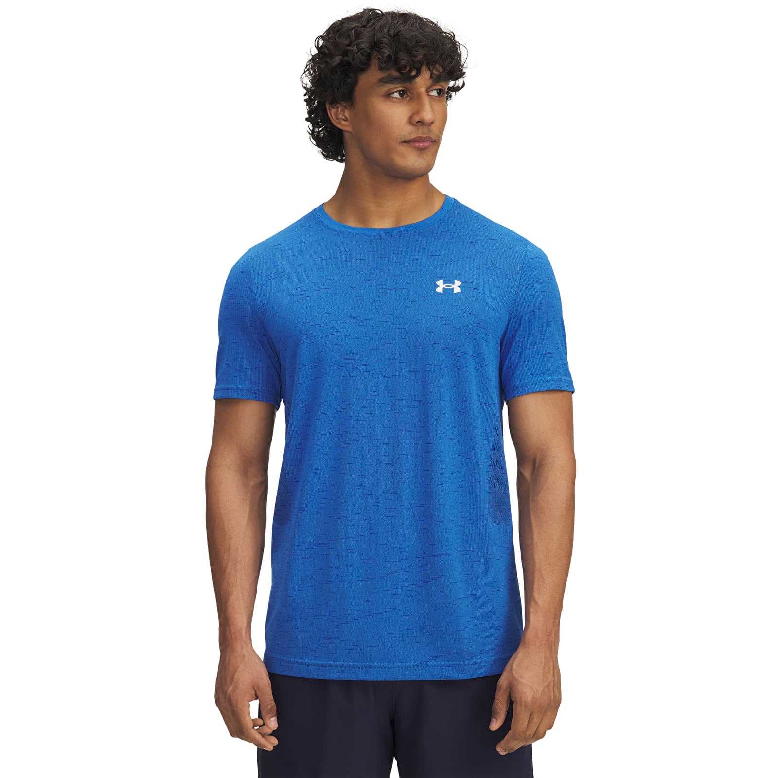 Männer T-Shirts Under Armour Vanish Seamless SS T-Shirt Blue