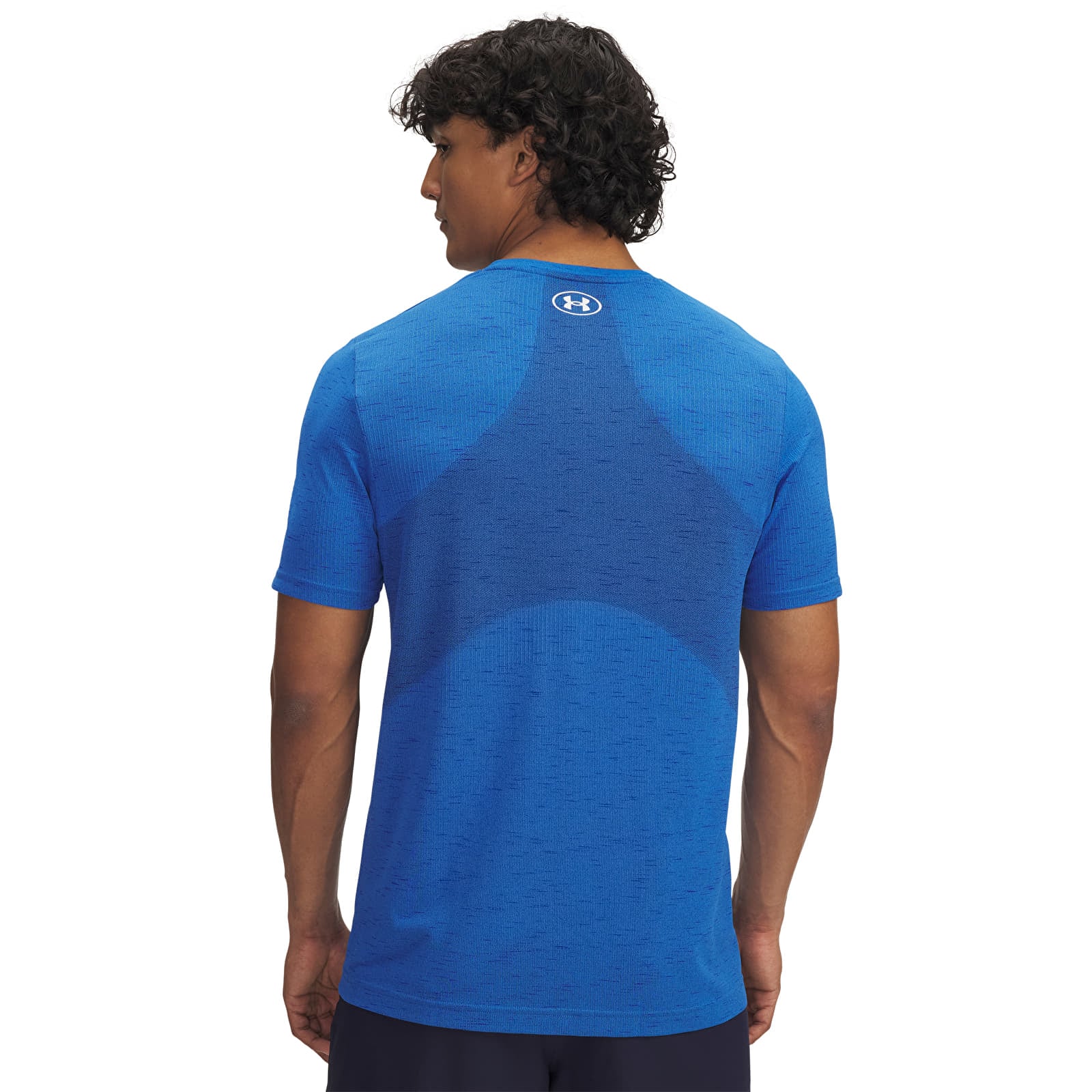 Männer T-Shirts Under Armour Vanish Seamless SS T-Shirt Blue