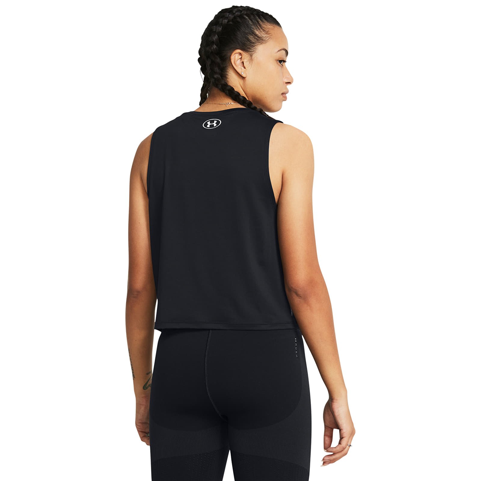 Canotta donna Under Armour Vanish Energy Crop Tank Black