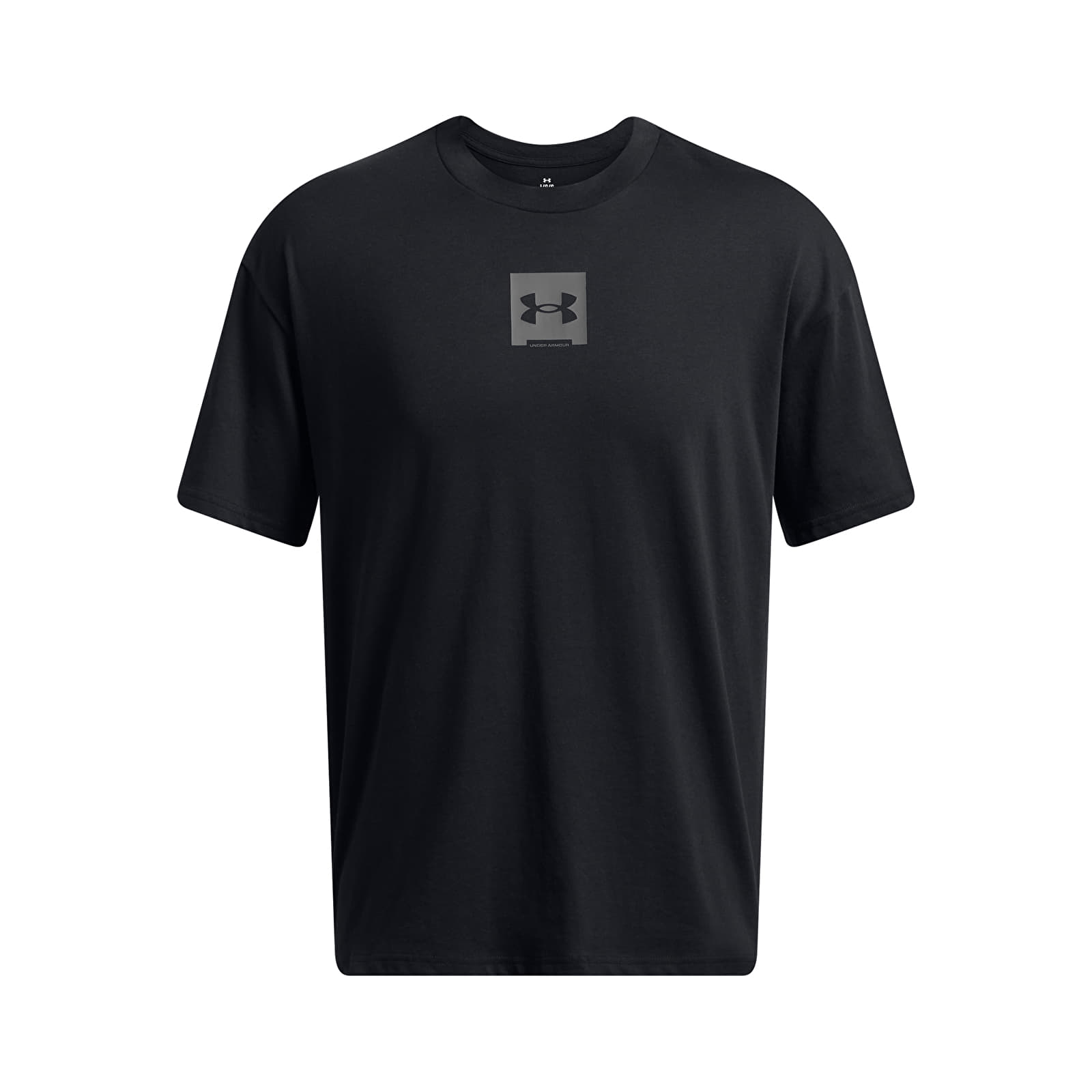 Pánská trička Under Armour M Hw Os Sm Box SS T-Shirt Black