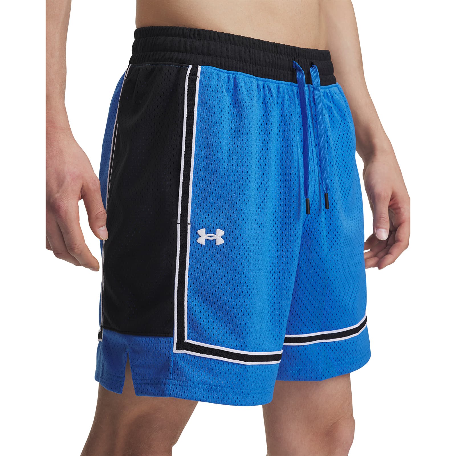 Calções de homem Under Armour Zone Pro 7In Mesh Short Blue