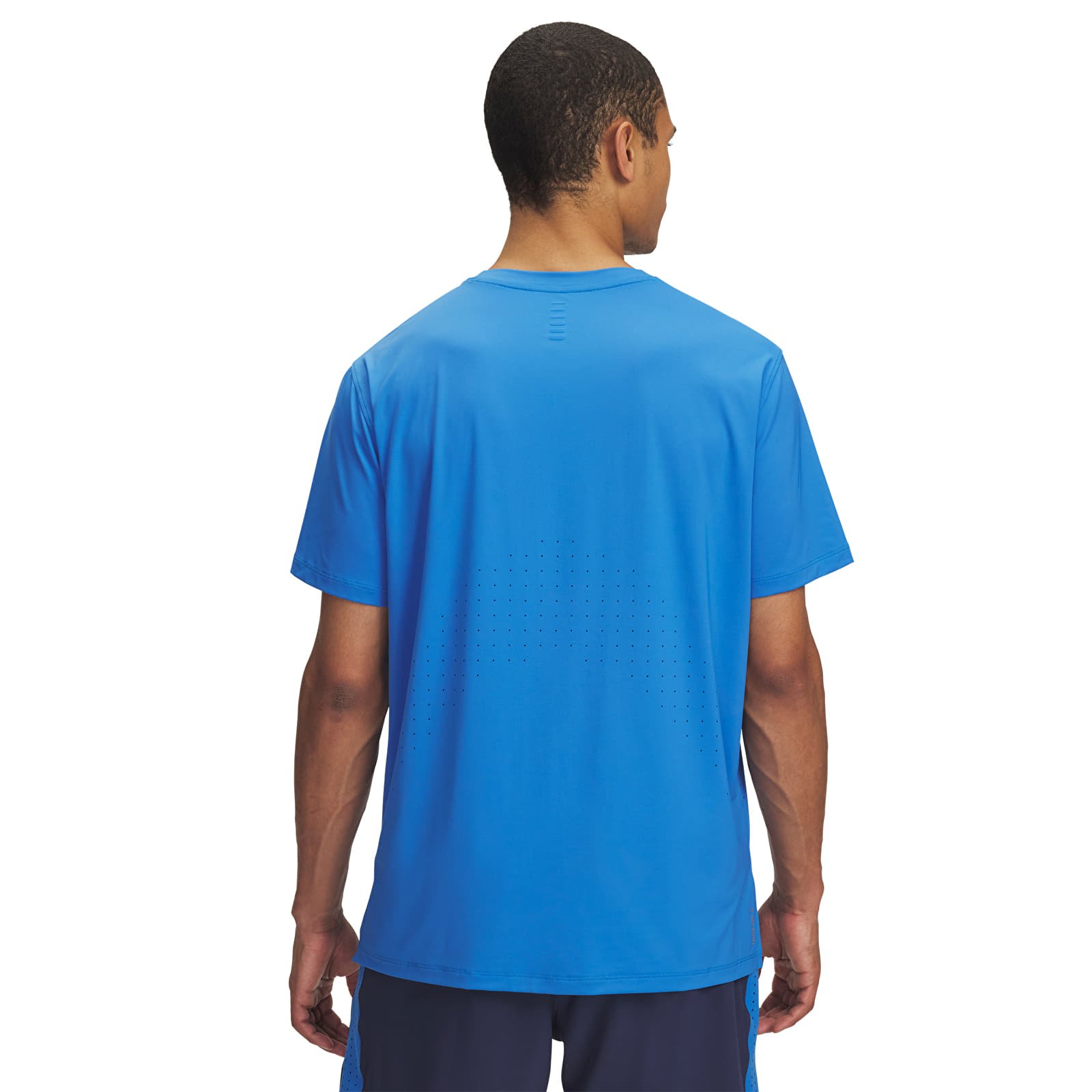 T-shirts de homem Under Armour Launch Elite Shortsleeve Blue