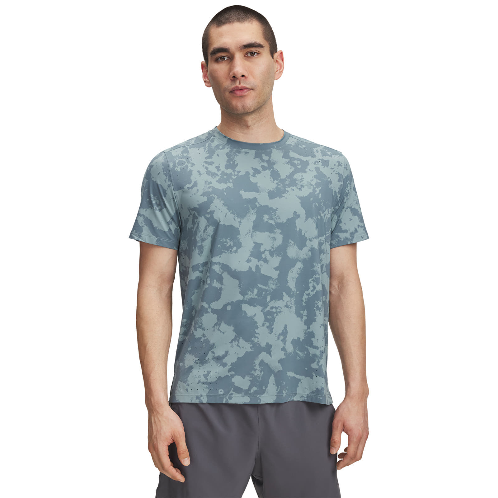 Тениска Under Armour Launch Elite Prt SS T-Shirt Green S
