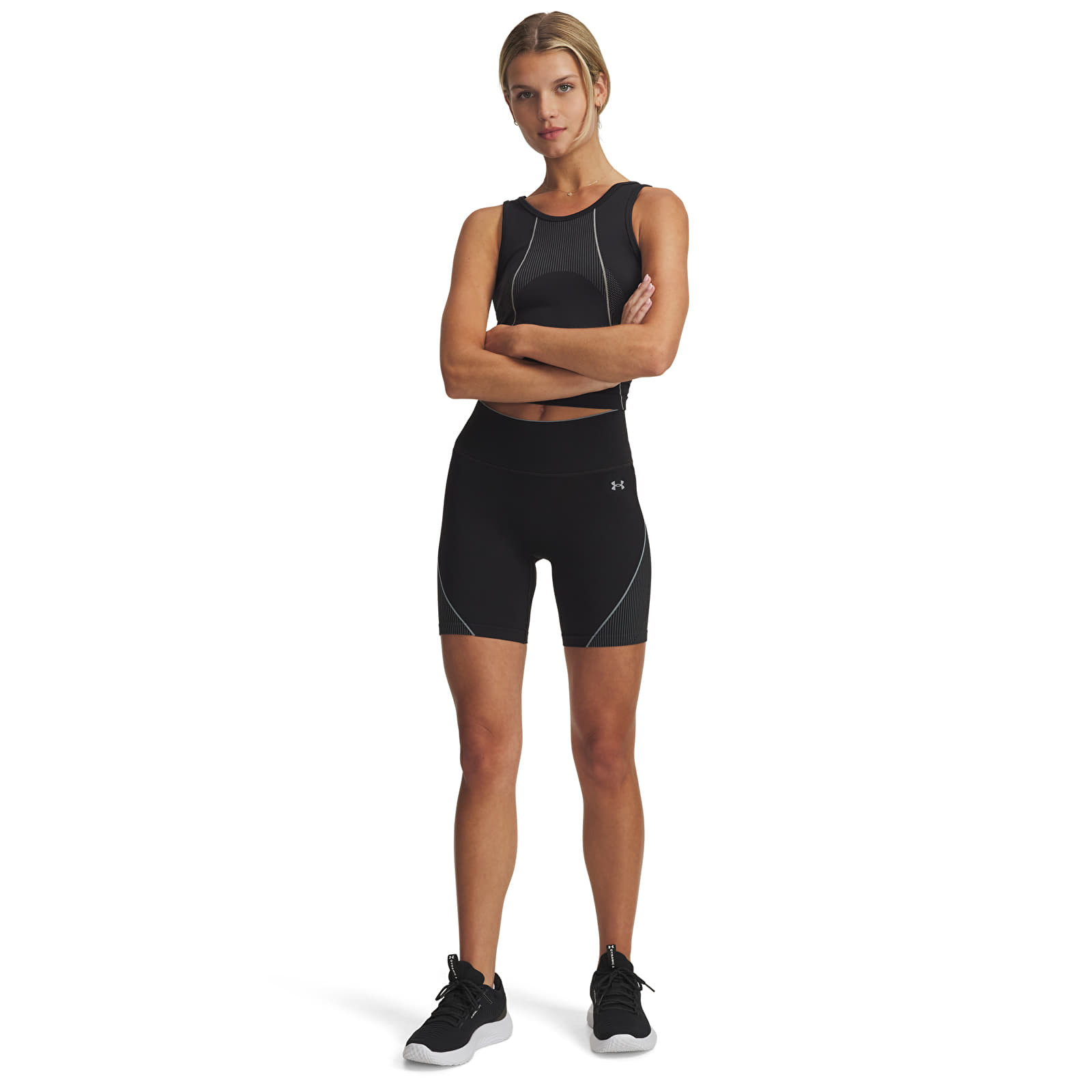 Pantaloncini donna Under Armour Vanish Seamless Short Black