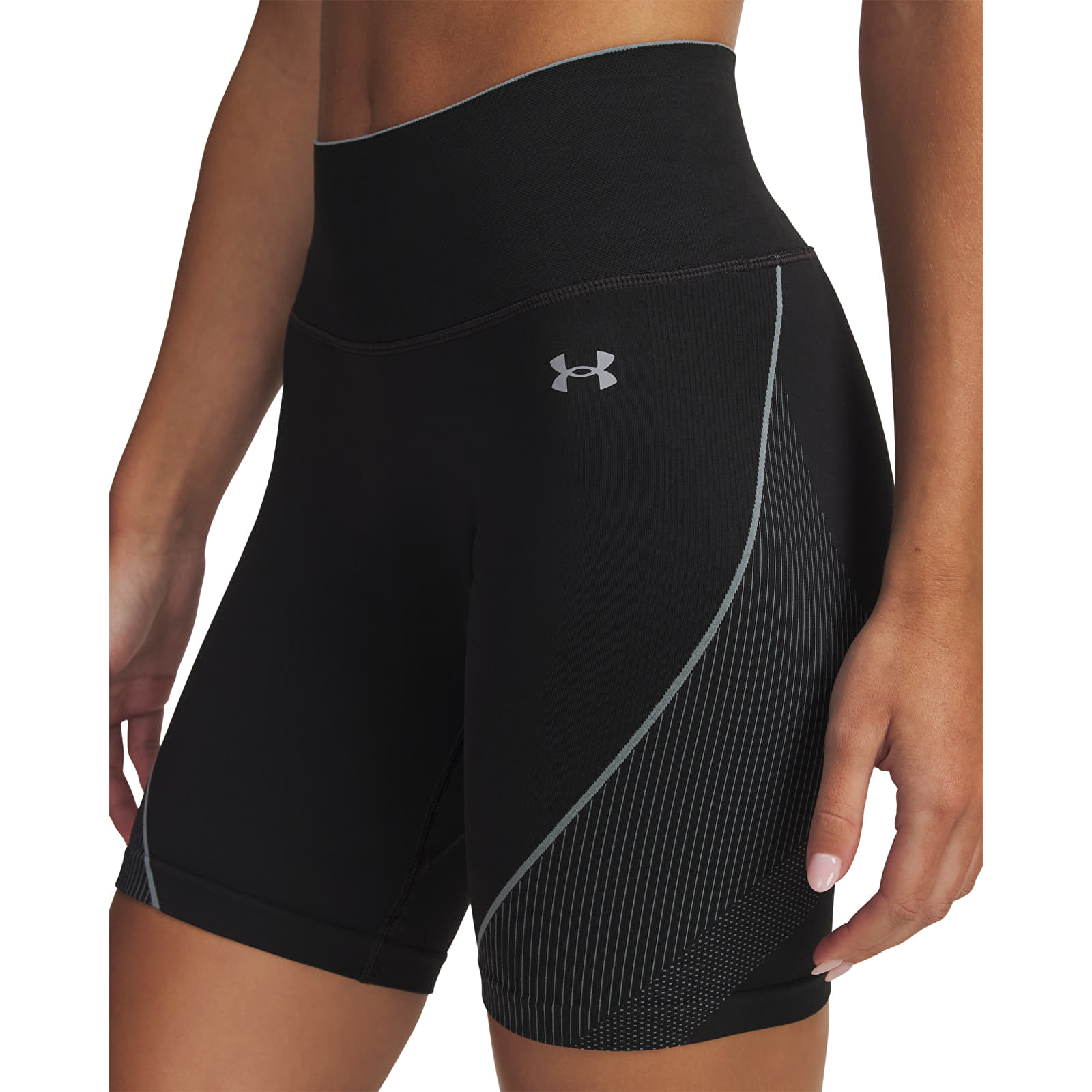 Pantaloncini donna Under Armour Vanish Seamless Short Black
