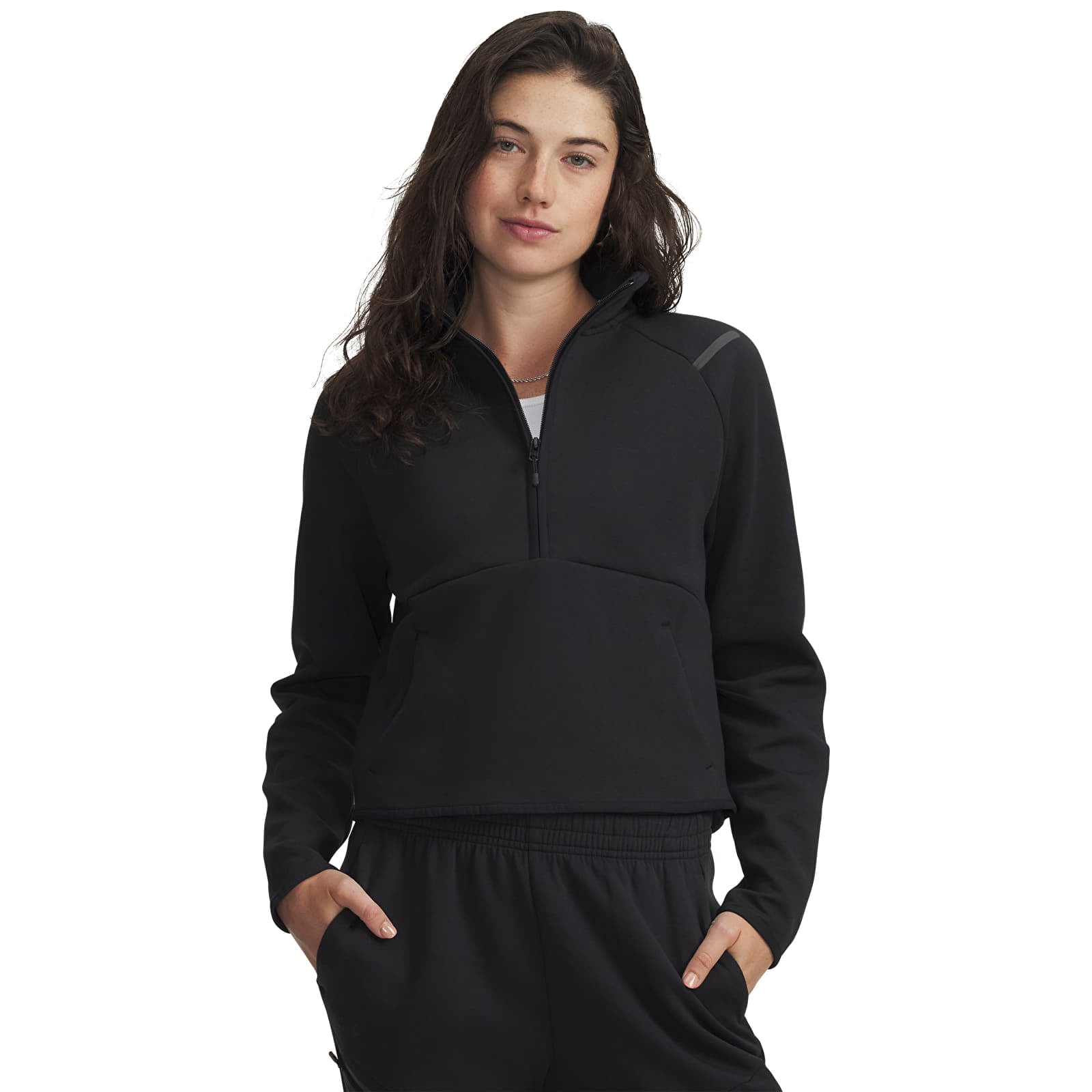 Hoodies für Frauen Under Armour Unstoppable Flc Hz Black