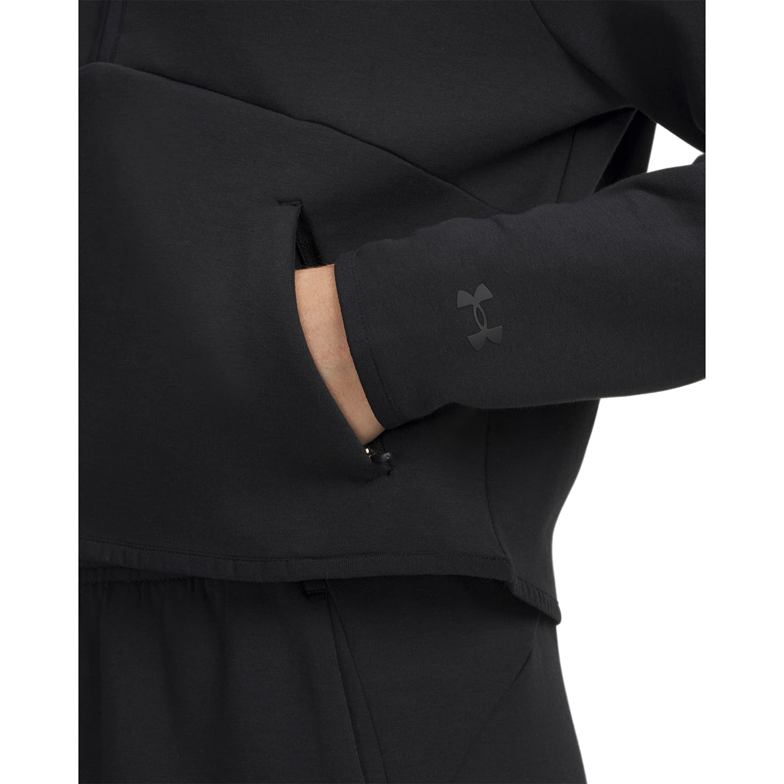 Hoodies für Frauen Under Armour Unstoppable Flc Hz Black