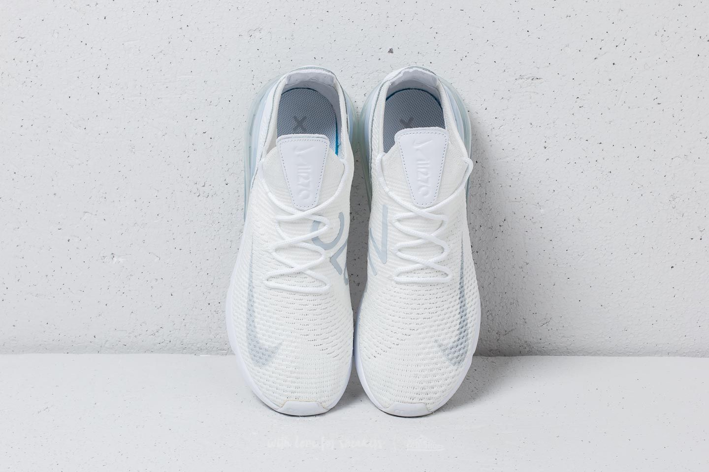 Air max 270 flyknit clearance triple white