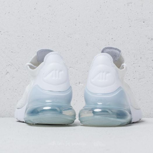 Air max 270 flyknit white/ pure platinum-white outlet