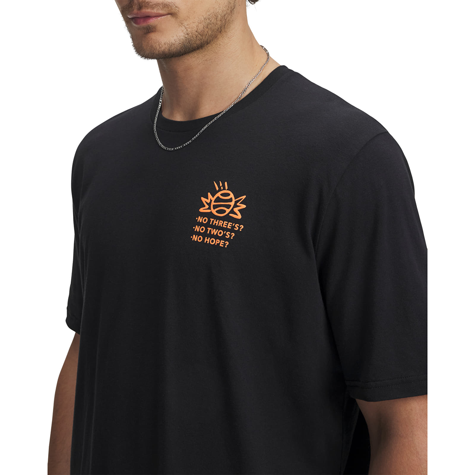 Pánská trička Under Armour M 60/40S Can'T Hoop SS T-Shirt Black