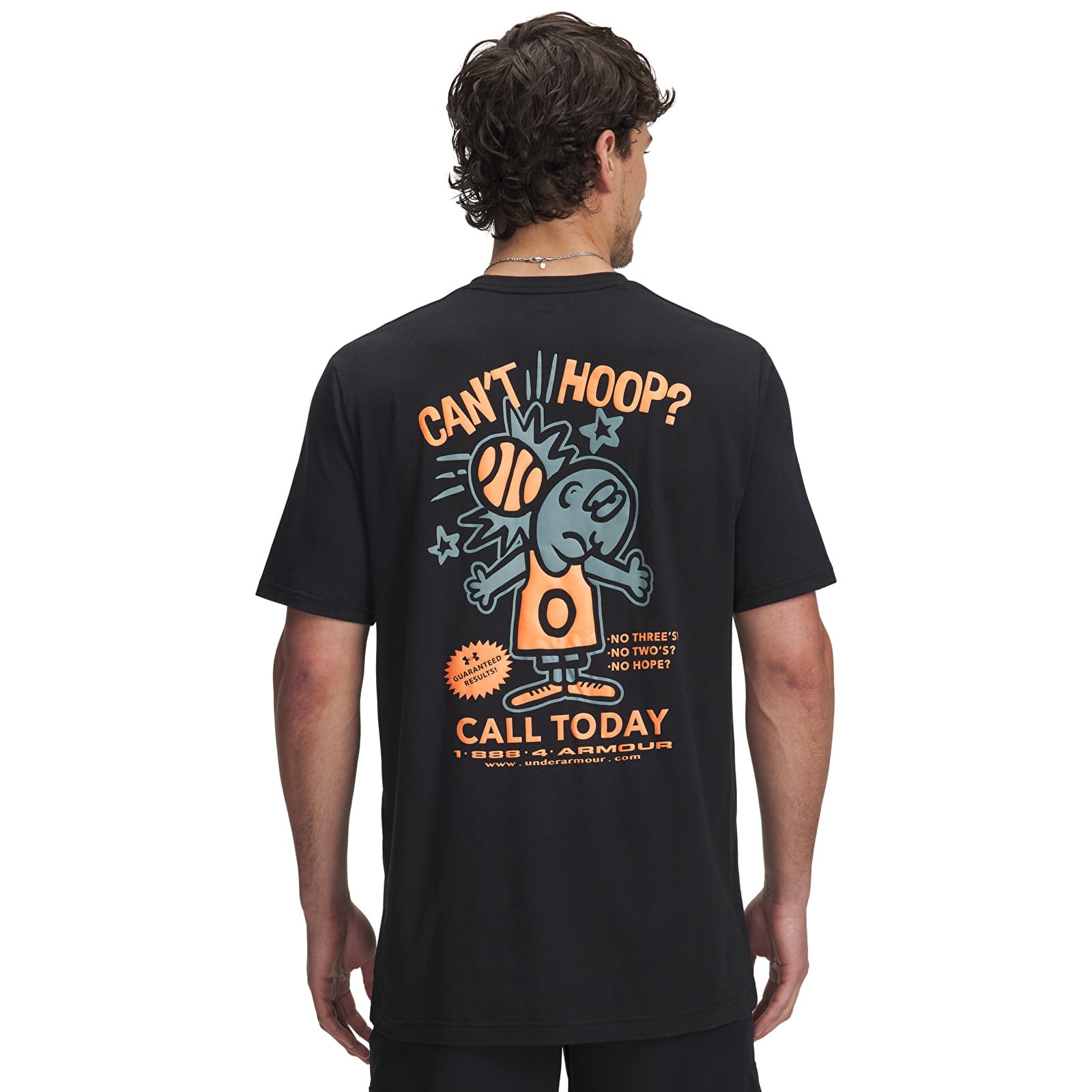 Pánská trička Under Armour M 60/40S Can'T Hoop SS T-Shirt Black